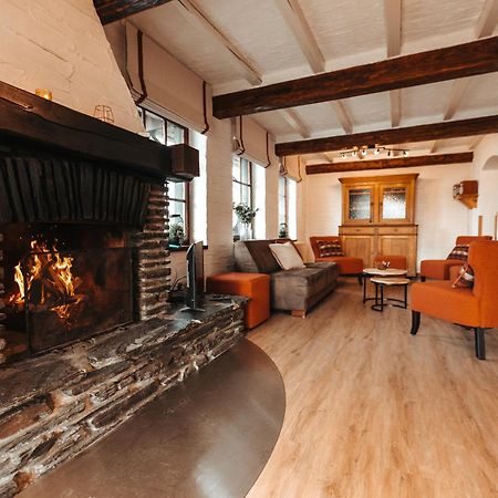 Le Grand Cerf 25 Pers, Malmedy- Chalet Rustique, Jardin Eksteriør billede